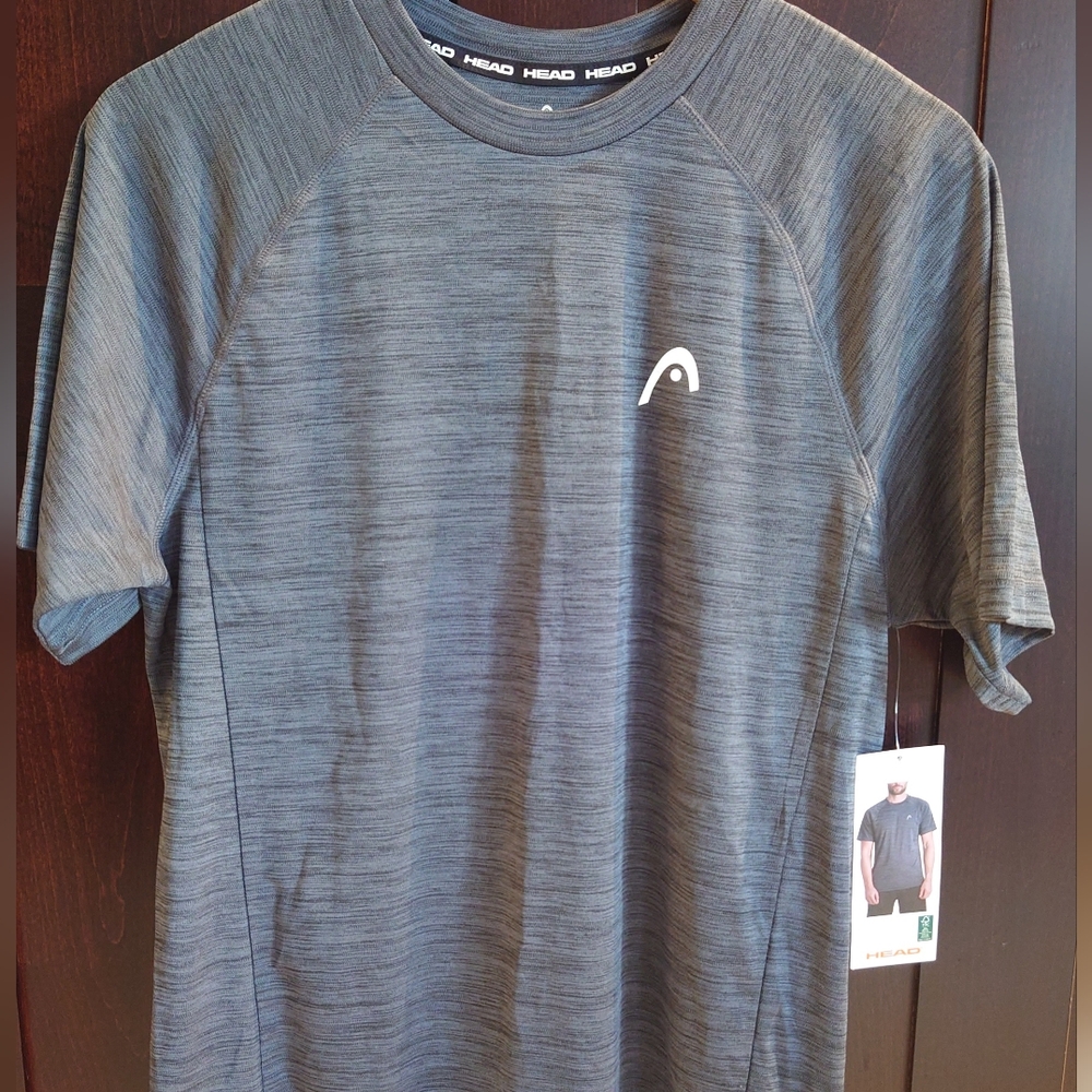 Gray Athletic T-Shirt